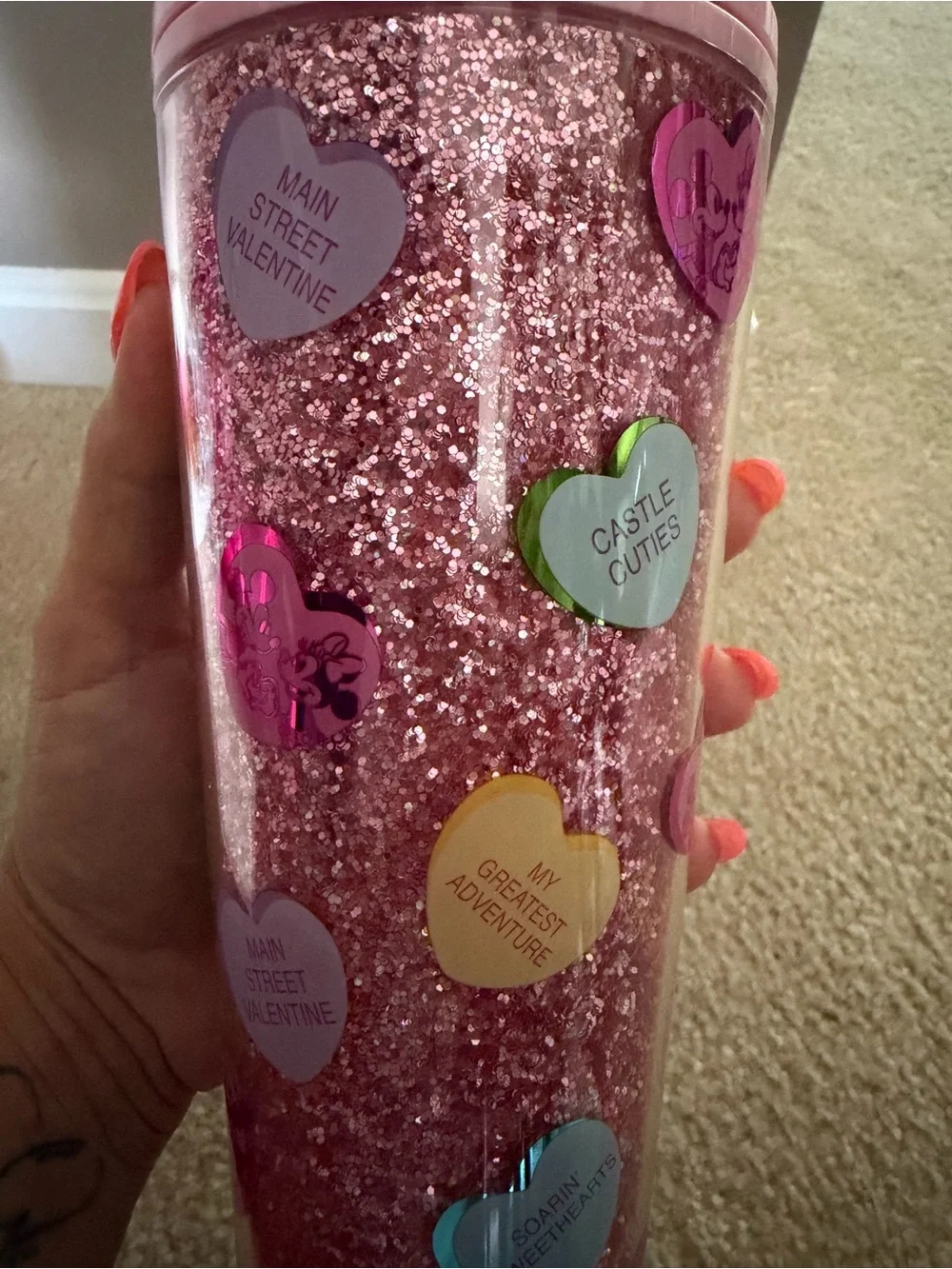 Disney x Starbucks Limited Edition Valentine's Day Collab Tumbler